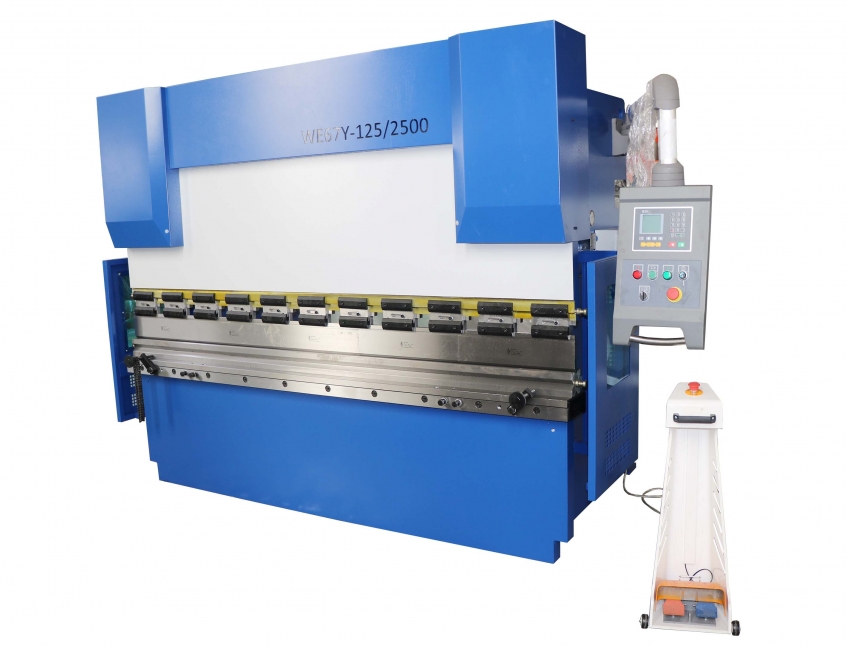 WE67Y-125T2500 Hydraulic Press Brake